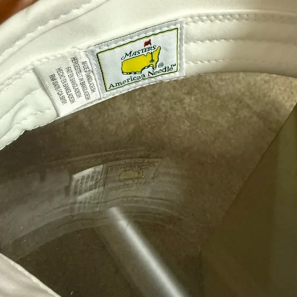 White Masters Golf Visor - Picture 4 of 4
